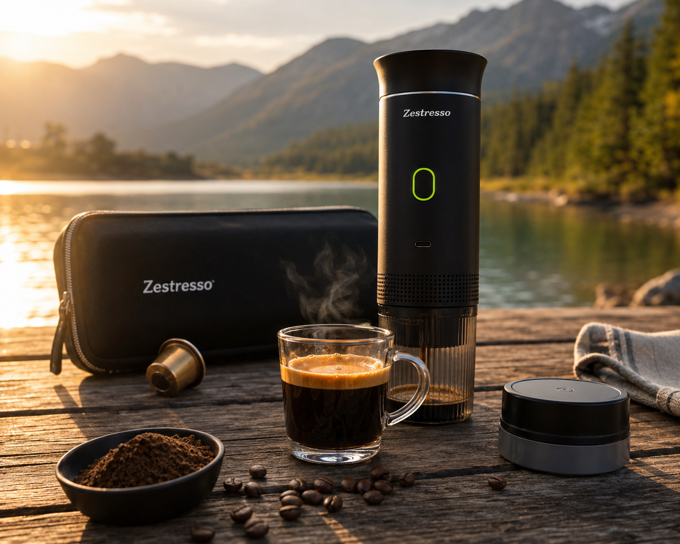 Zestresso™ 3-in-1 Portable Espresso Maker